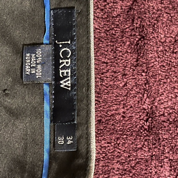 J Cree gray slacks 34x30 - Picture 3 of 4